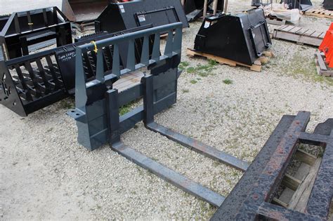 pallet forks for gehl skid steer|gehl blade attachments.